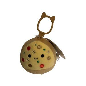 Original Squishmallows Chea the Pizza 3.5" Clip-On Plush Toy  Jazwares NEW NWT